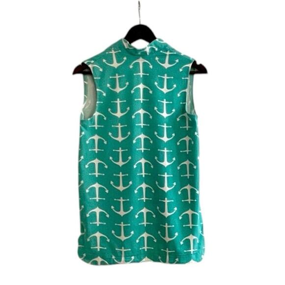 Bundle of 2 Sailor-Sailor Sleeveless Tops Size Small Lemon & Anchor Prints - Picture 10 of 13